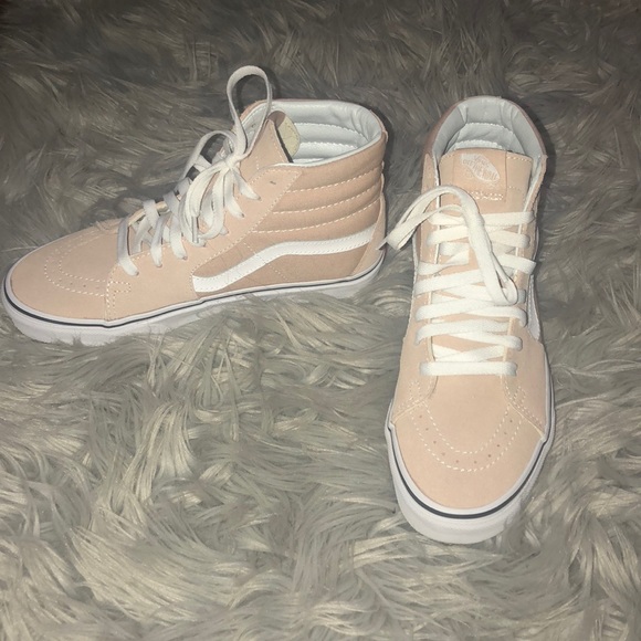 light tan vans